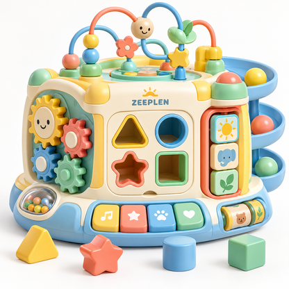 🧸✨ ZEEPLEN® WonderPlay Pro Interaktív Gyermekjáték Szett – Prémium Fejlesztő Játék Színes Tevékenységekkel, Kreatív Játékkal, Interaktív Funkciókkal, Tartós Gyermekbarát Kialakítással és Vidám Tanulási Élménnyel Fiúknak és Lányoknak 🌟