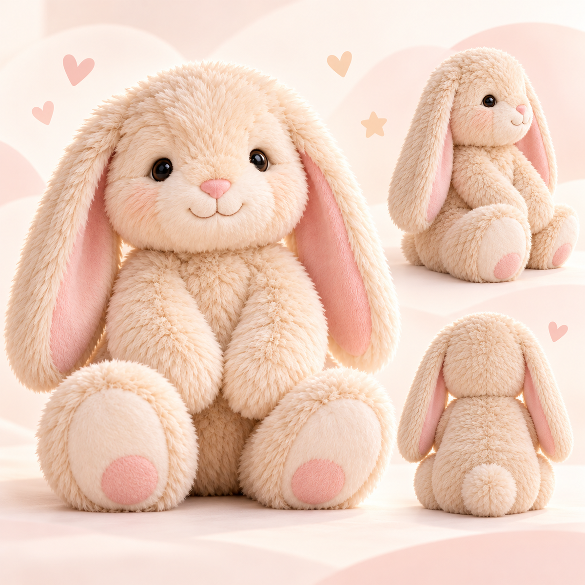 🧸✨ ZEEPLEN® CuddleJoy Pro Puha Plüss Állatka – Aranyos Interaktív Szőrös Játék Gyerekeknek, Ölelhető Babalapító Barát, Nyugtató Szenzoros Élmény, Kreatív Szerepjáték és Vidám Mindennapi Szórakozás 🌟
